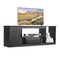 TV Stand for TVs up to 65 Inch with Light Strip and Storage Shelves